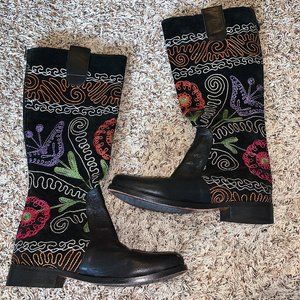 Hand Made Turkish Knee High Boots